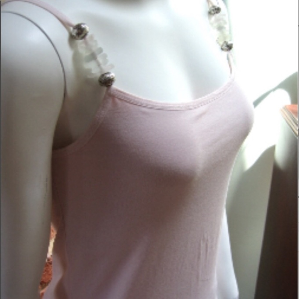 Pale Pink Sea Glass Tank Top